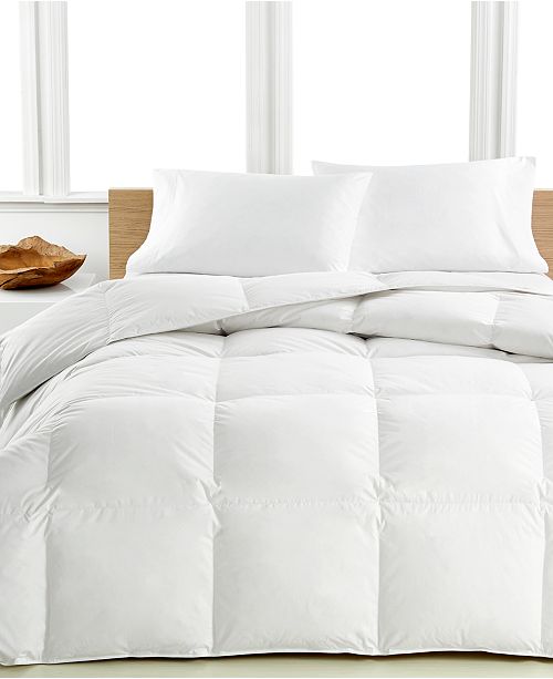 Calvin Klein Medium Warmth Down King Comforter Premium White Down