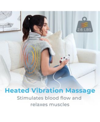 WeightedWarmth 3-in-1 Back Neck Heating Pad