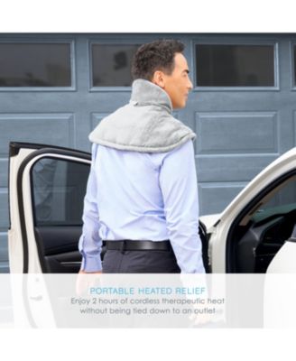 PureRelief Cordless Neck and Shoulder Heating Pad