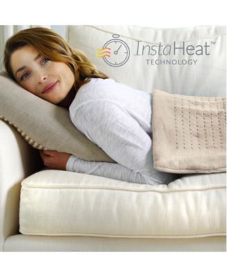 PureRelief Ultra-Wide 20"x24" Electric Heating Pad for Full Body Relief