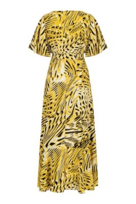 Women's Printed Asymmetrical Dress