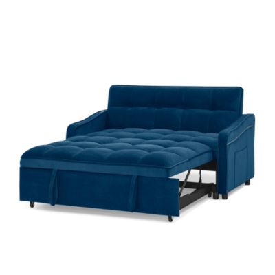 Loveseat Sofa Bed with USB Charging