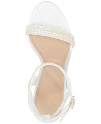 Women's Perlea Two-Piece Imitation Pearl Dress Sandals