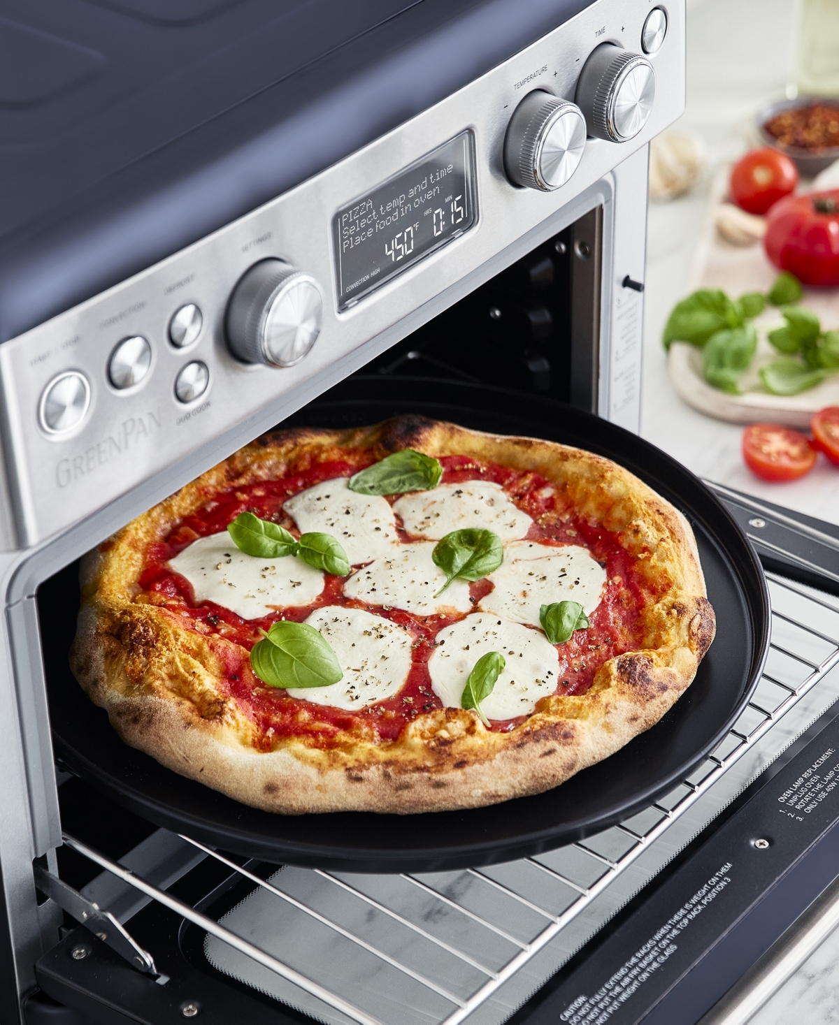 Greenpan Elite Convection Air Fry Oven In Cloud Cream