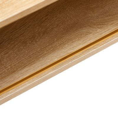 Modern Rattan Coffee Table with Storage