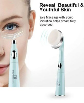 2 in 1 Sonic Facial Brush Cleanser Eye Massager