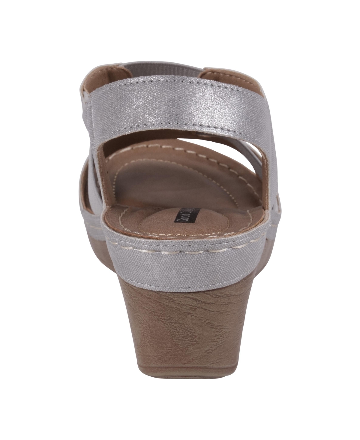 Gc Shoes Women's Banks Cut Out Slingback Wedge Sandals