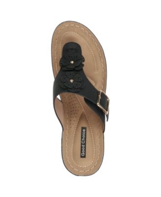 Women's Narbonne Flower Wedge Sandals