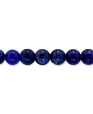 Sodalite Bead & Cubic Zirconia Heart Stretch Bracelet, Created for Macy's
