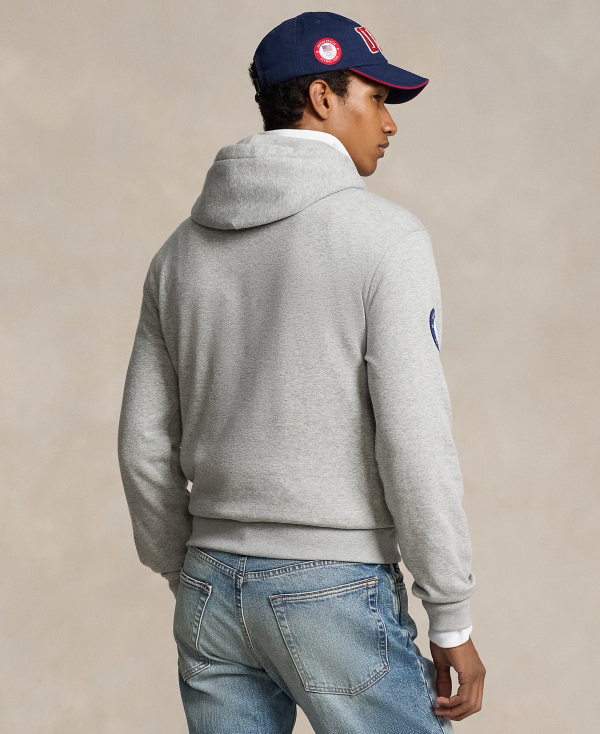 Polo Ralph Lauren Men's Team Usa Polo Bear Fleece Hoodie