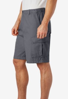 Big & Tall Knockarounds 8" Full-Elastic Cargo Shorts