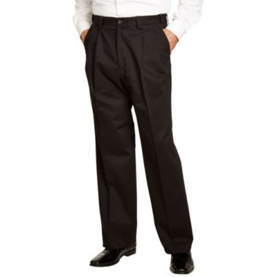 Big & Tall Relaxed Fit Wrinkle-Free Expandable Waist Pleated Pants