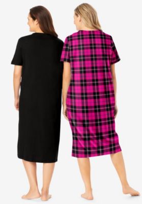 Women's 2-Pack Long Sleepshirts