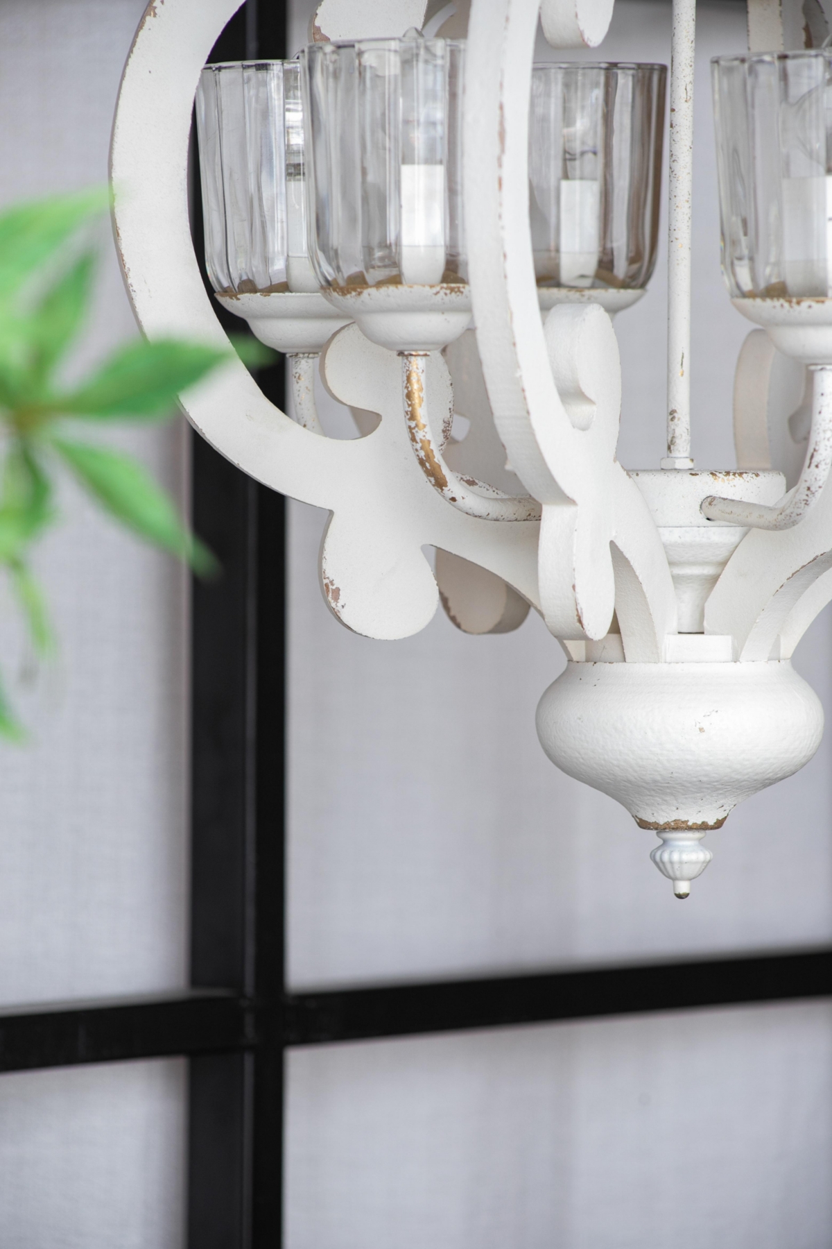 Streamdale Furniture 6-Light Farmhouse Wood Chandelier - Bulb Not Included