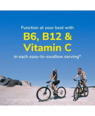 Stress B-Complex Caps - Energy Support Supplement with Vitamin B12 and B6-250 Capsules