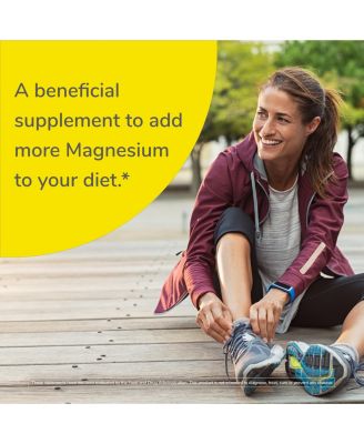 Magnesium Caps - High Absorption Magnesium Supplement - Magnesium Capsules for Stress Relief, 420 mg, 200 Count, 2 Pack