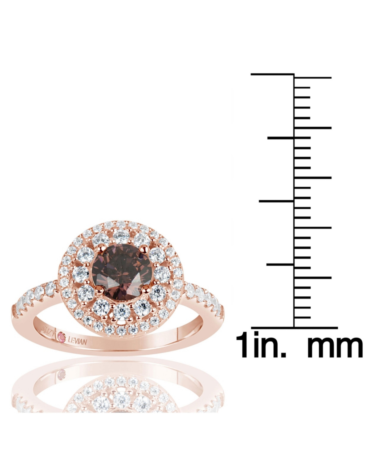 Suzy Levian New York Suzy Levian Sterling Silver Cubic Zirconia Ring