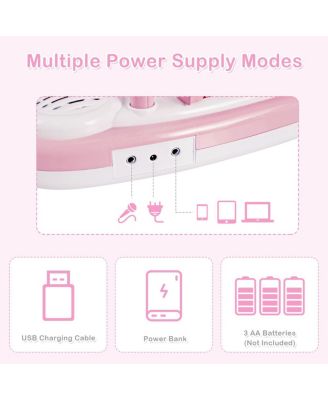 37-Key Kids Piano Keyboard Playset Electronic Organ Light