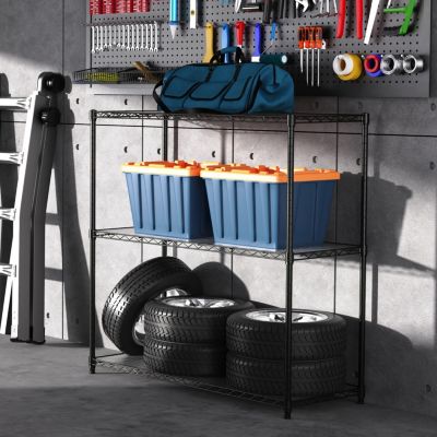Heavy Duty Adjustable Wire Shelving - 1050 LBS Capacity