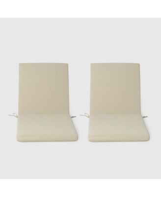 Set of 2 78" x 23" Cushions Outdoor Chaise Lounge Chair