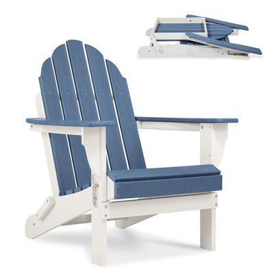 Outdoor Folding Adirondack Chair