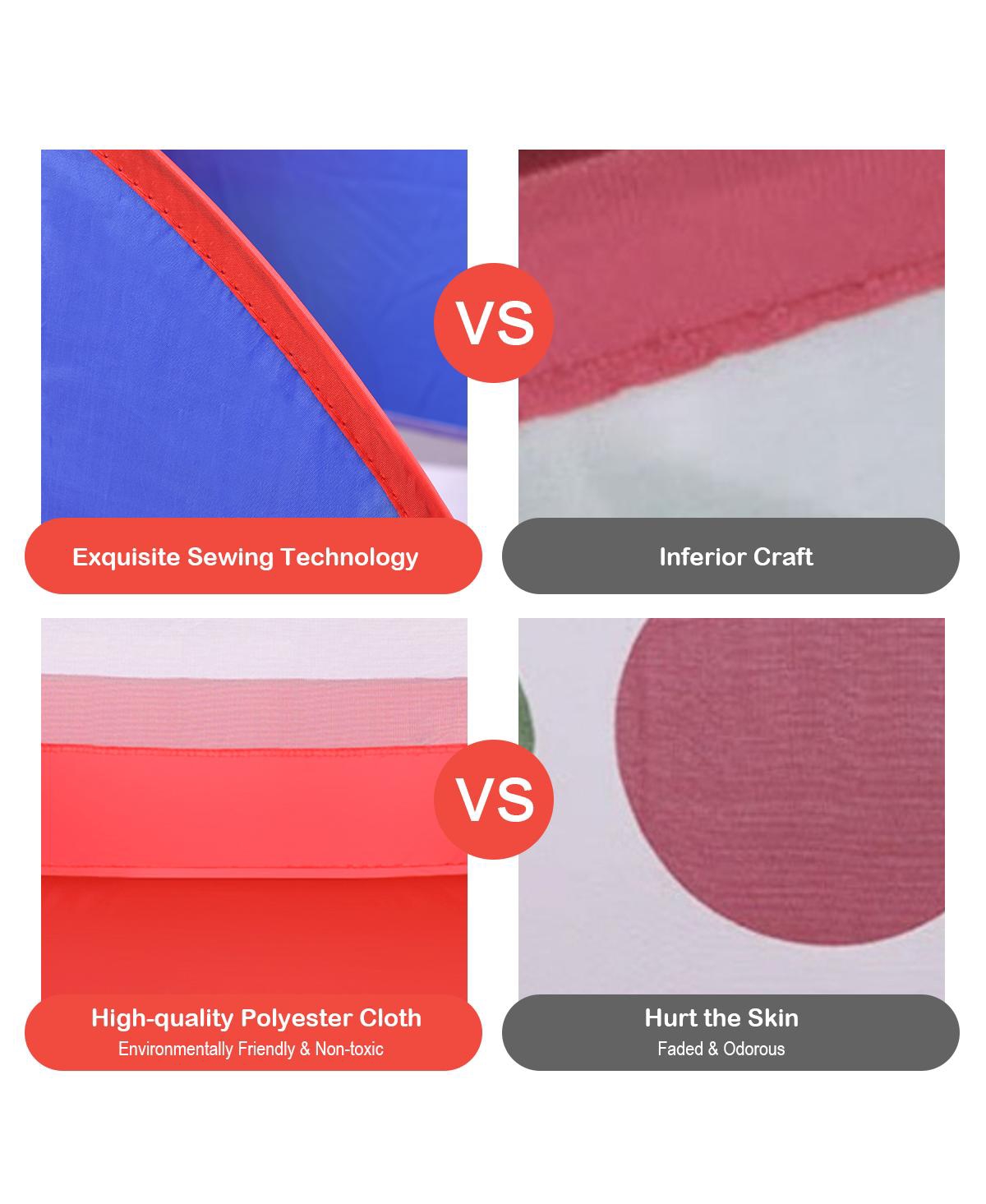 Costway Portable Kid Baby Play House Indoor Outdoor Toy Tent Game Playhut With 100 Balls