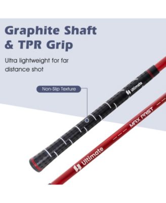 Men's Complete Golf Club Set Golf Club Package Set incl 460CC with Rain Hood