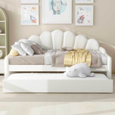 Streamdale Full-Size Upholstered Daybed with Trundle