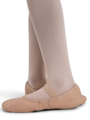 Girls Daisy Ballet Shoe White