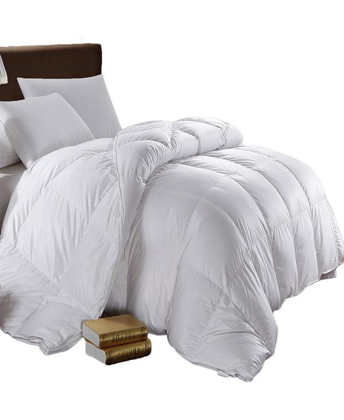Egyptian Linens 750 Fill Power Oversized Goose Down Comforter, Oversize
