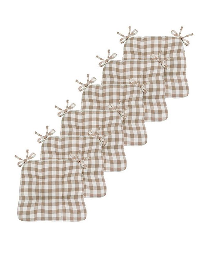 Kate Aurora Country Living Gingham Plaid Checkered Country Farmhouse