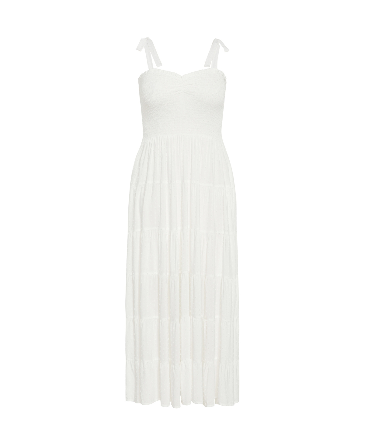 City Chic Plus Size Spot Sara Maxi Dress