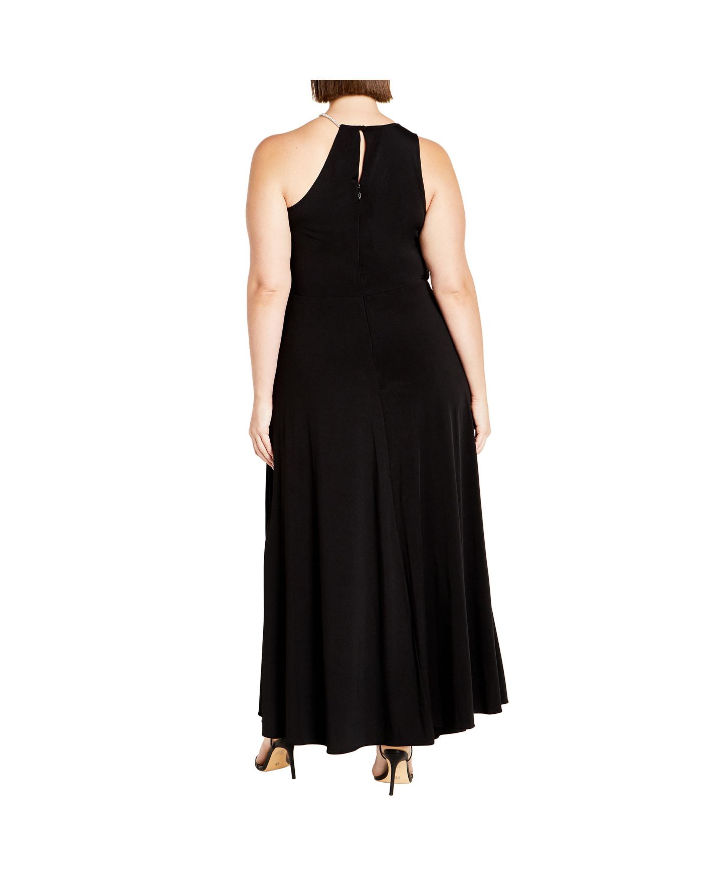 Женский комбинезон CITY CHIC Plus Size Karlee Jumpsuit, цвет: Чёрный — фото 3