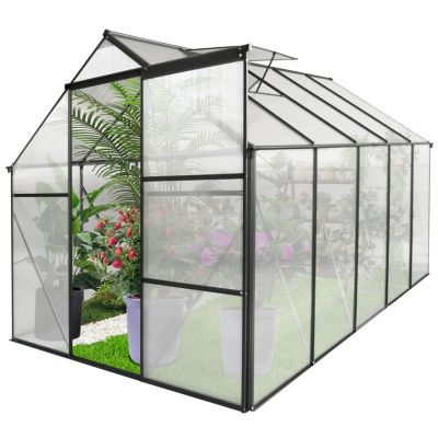 Durable 6x10 Ft Polycarbonate Greenhouse