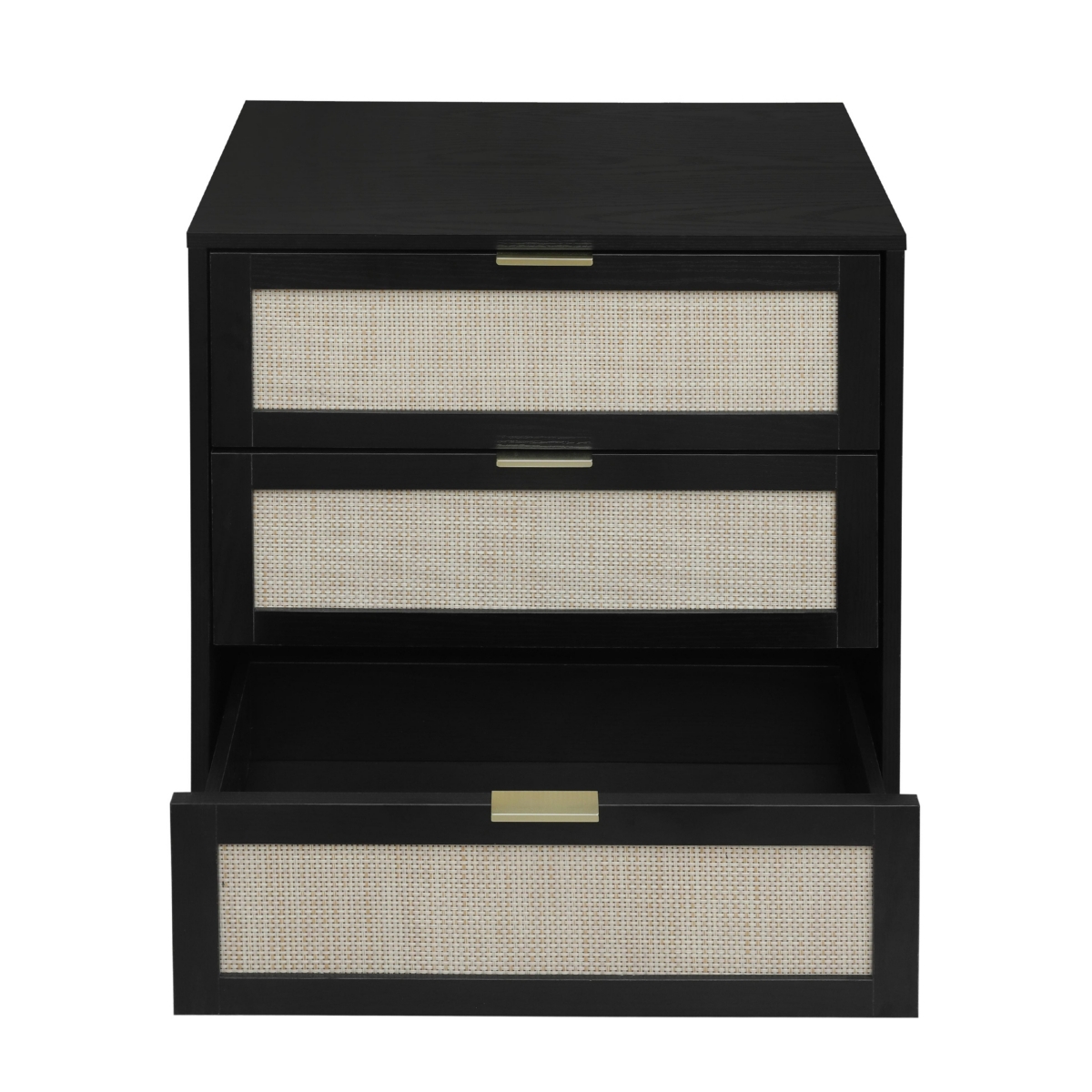 Streamdale Furniture 3 Drawer Cabinet, Suitable For Bedroom, Living Room, Study