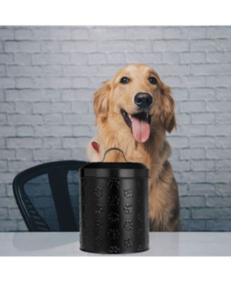 Puppy Paws Metal Food Canister, Medium, 104 oz.