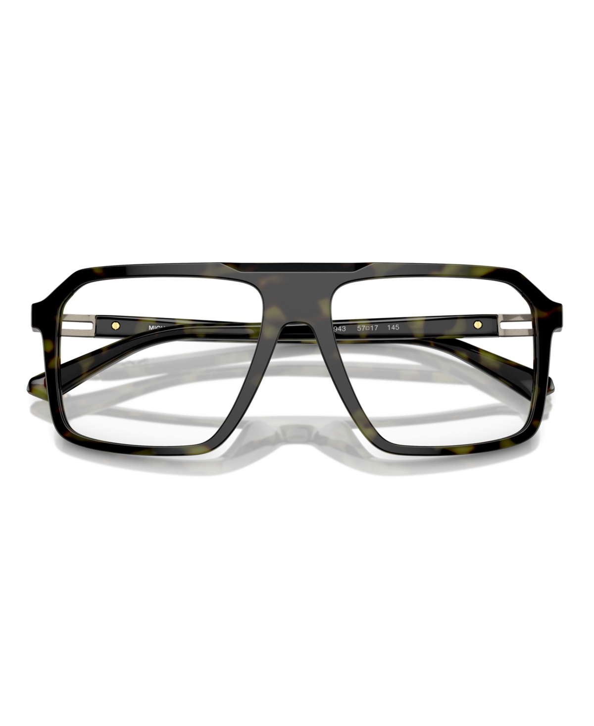 Shop Michael Kors Men's Eyeglasses, Mk4123u In Black