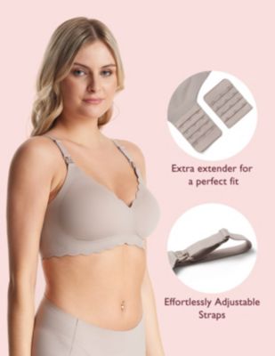 Maternity Jelly strip nursing bra YN46
