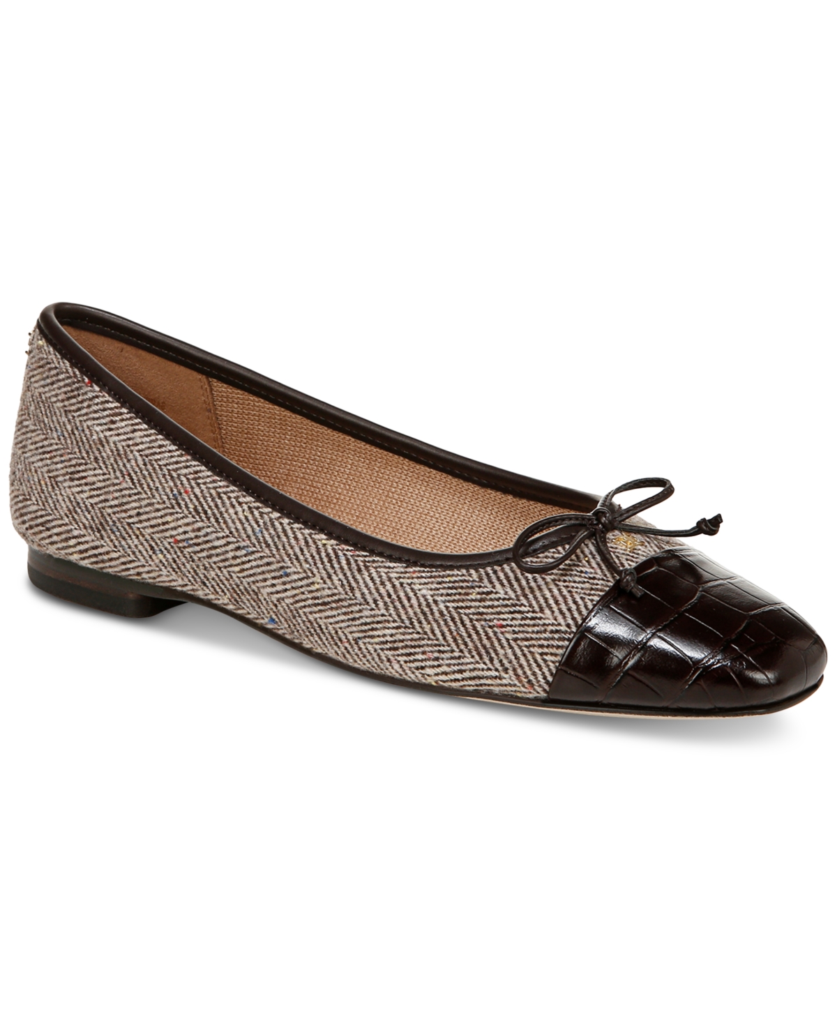 Sam Edelman Women's Marley Cap-Toe Ballet Flats - Black