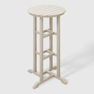 Outdoor Patio Bar Height Table and Bar Stool 4-Piece Dining Set