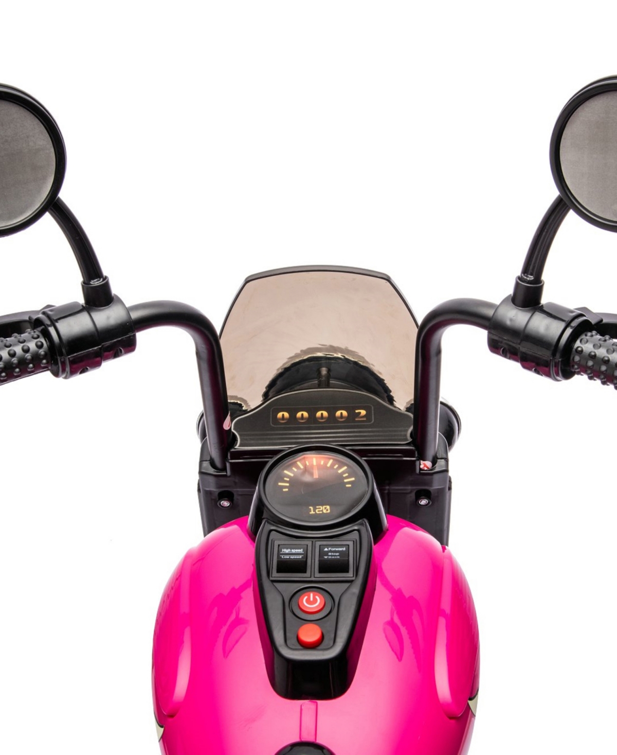 Freddo 12v Cruiser 1-seater Motorcycle In Pink