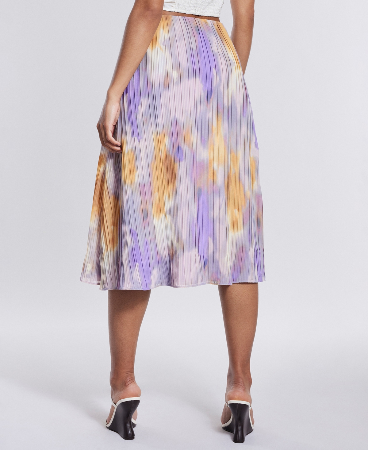 Bcbg New York Women's Pleated Midi Skirt