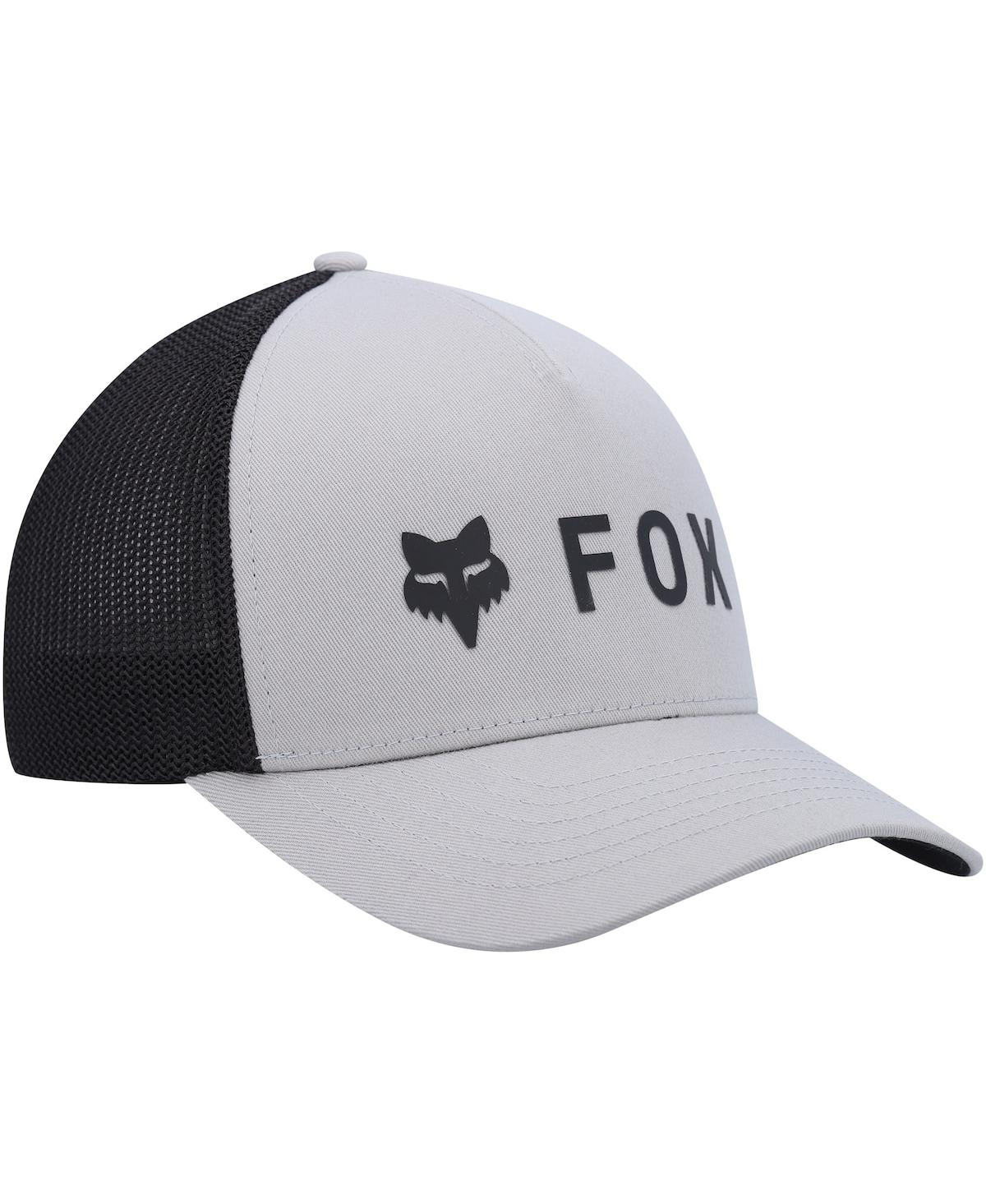 FOX MEN'S GRAY ABSOLUTE MESH FLEX HAT 