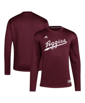 Adidas Men's Maroon Texas A M Aggies Reverse Retro Baseball Script ...