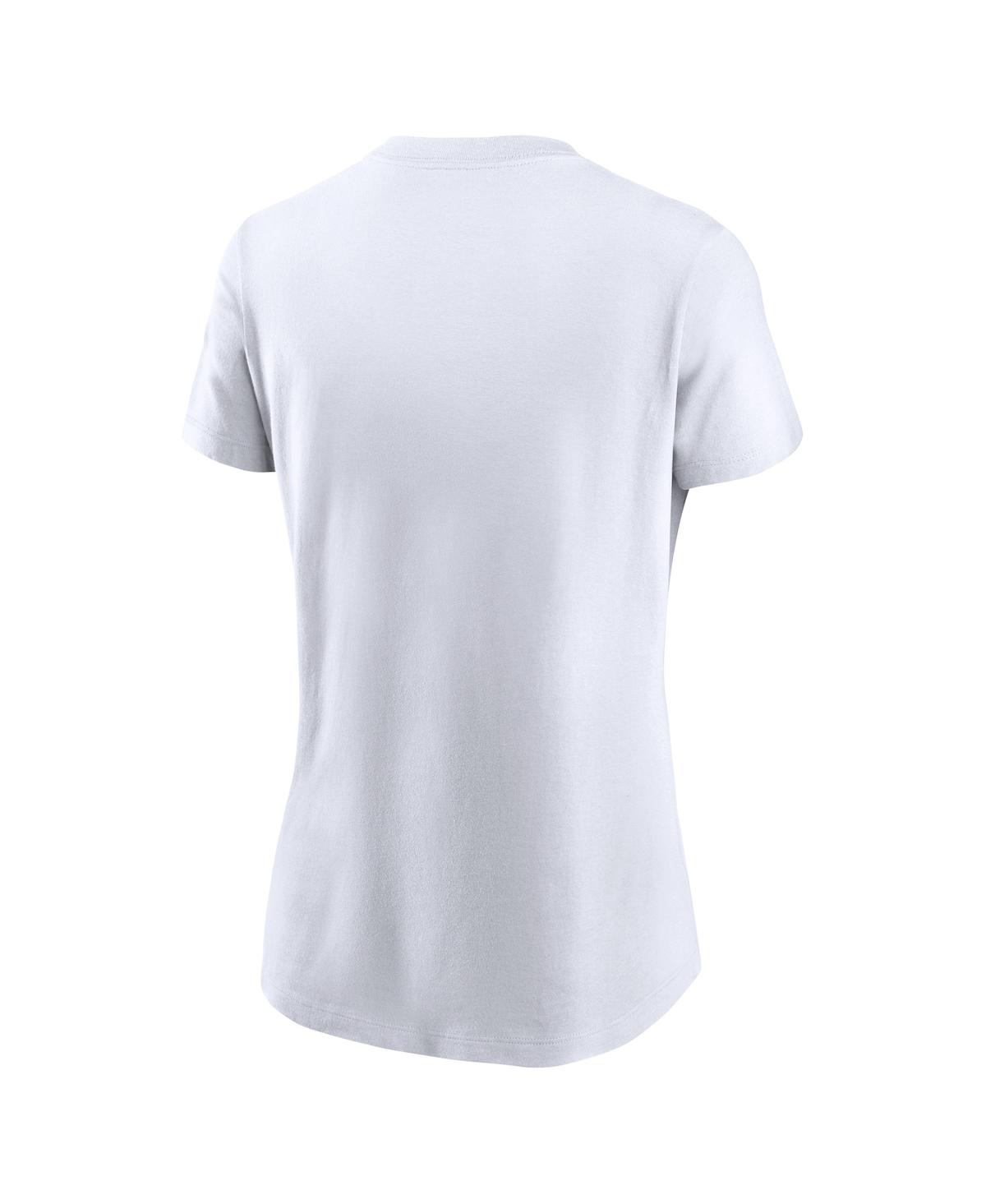Nike San Diego Padres City Connect Wordmark  Women's Mlb T-shirt In White