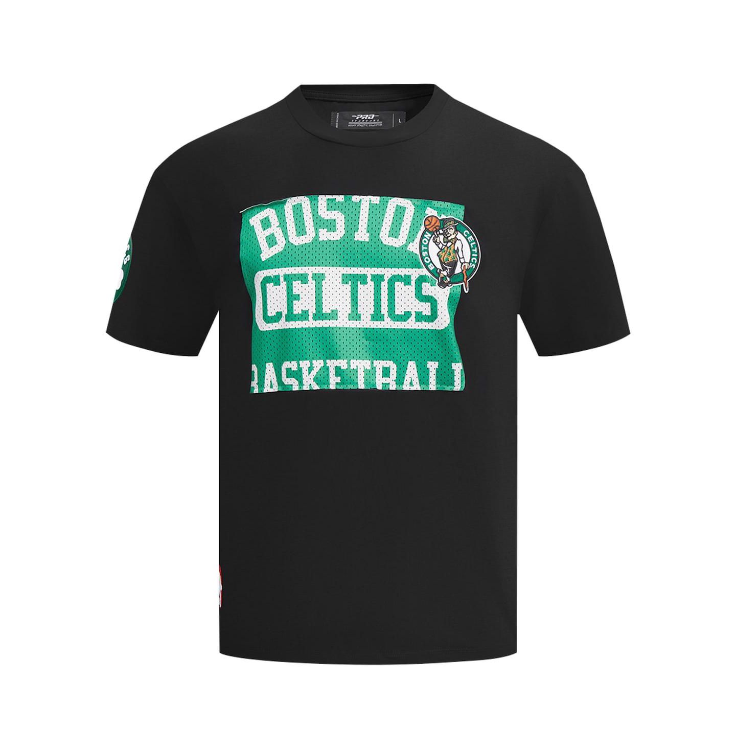 Мужская футболка Pro Standard Boston Celtics Made to Play Drop Shoulder — фото 2