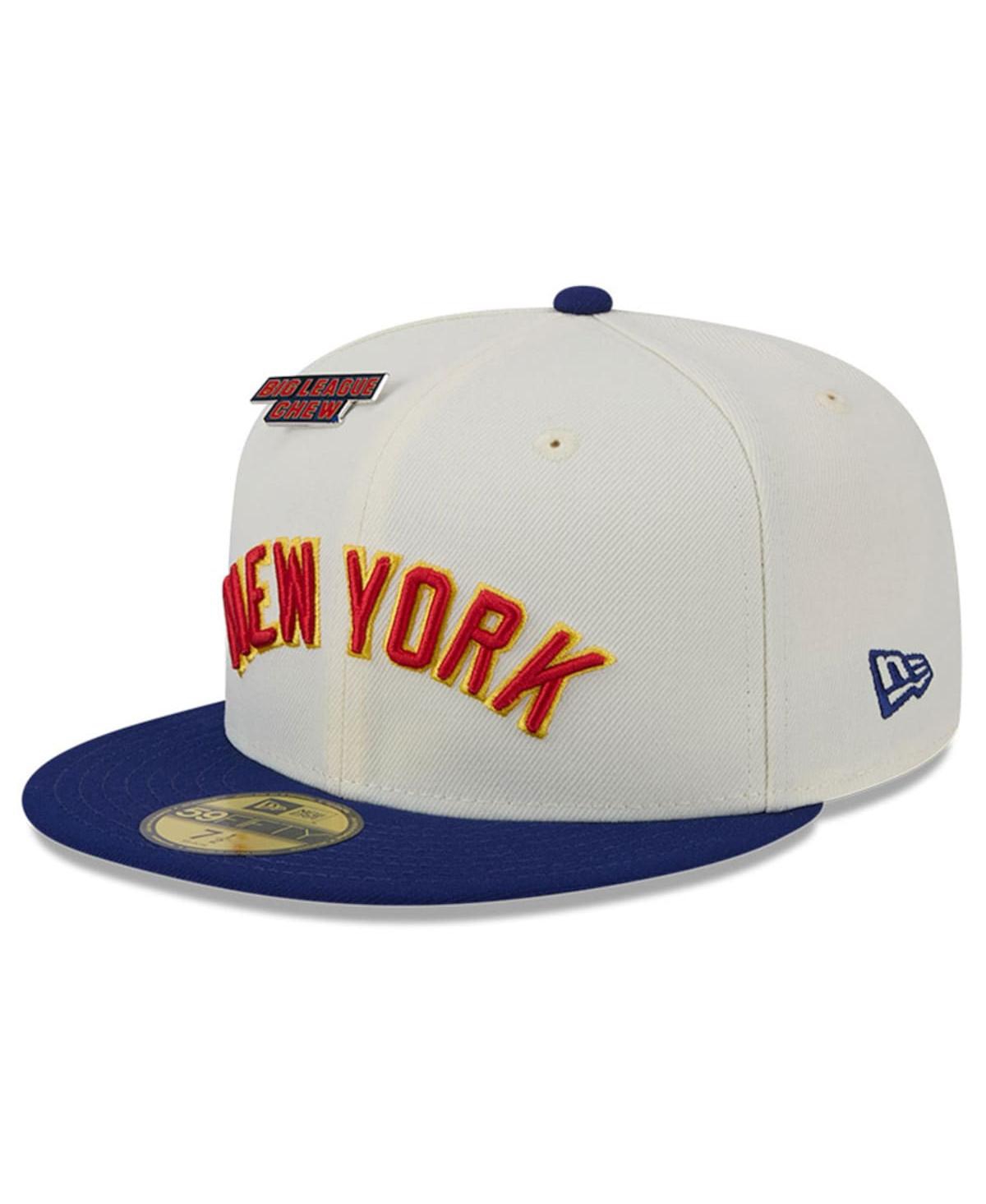 New Era Men'sNew York Yankees Big League Chew Original 59FIFTY Fitted Hat - White