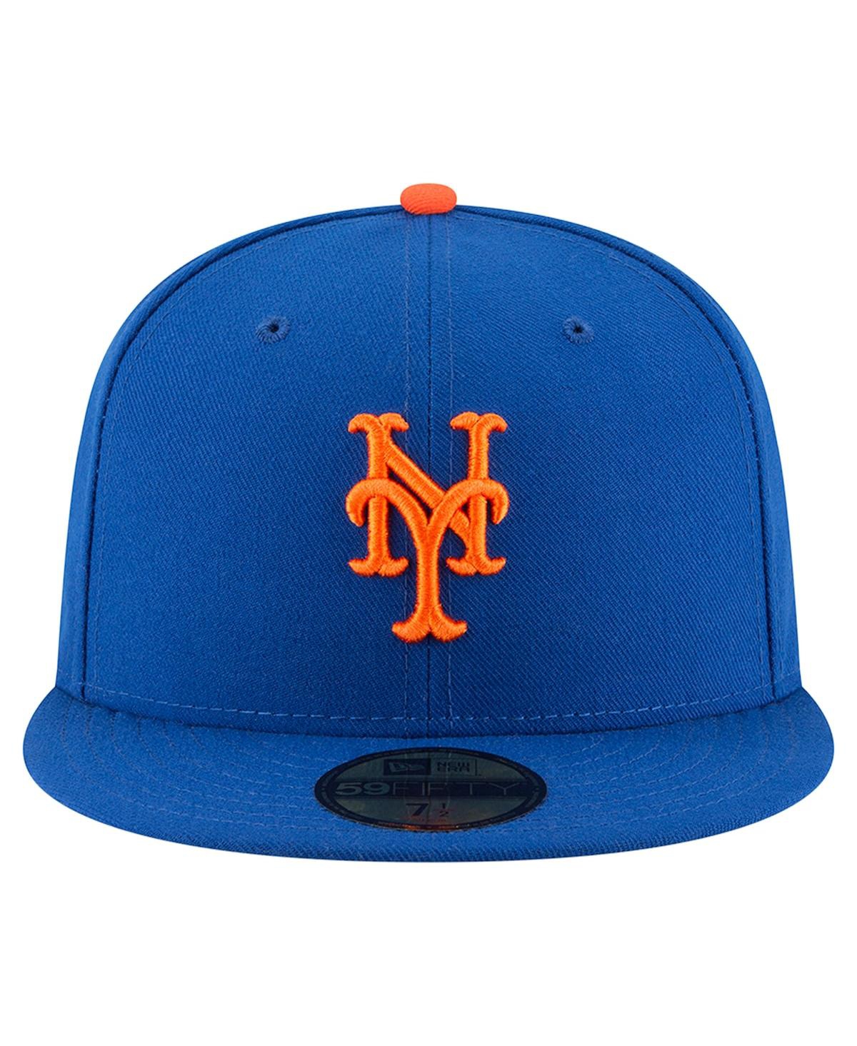 New Era Men's Dwight GoodenNew York Mets Jersey Retirement 59FIFTY Fitted Hat - Royal