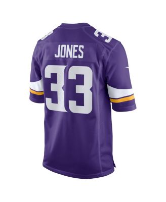 Men's Aaron Jones Purple Minnesota Vikings Game Player Jersey
