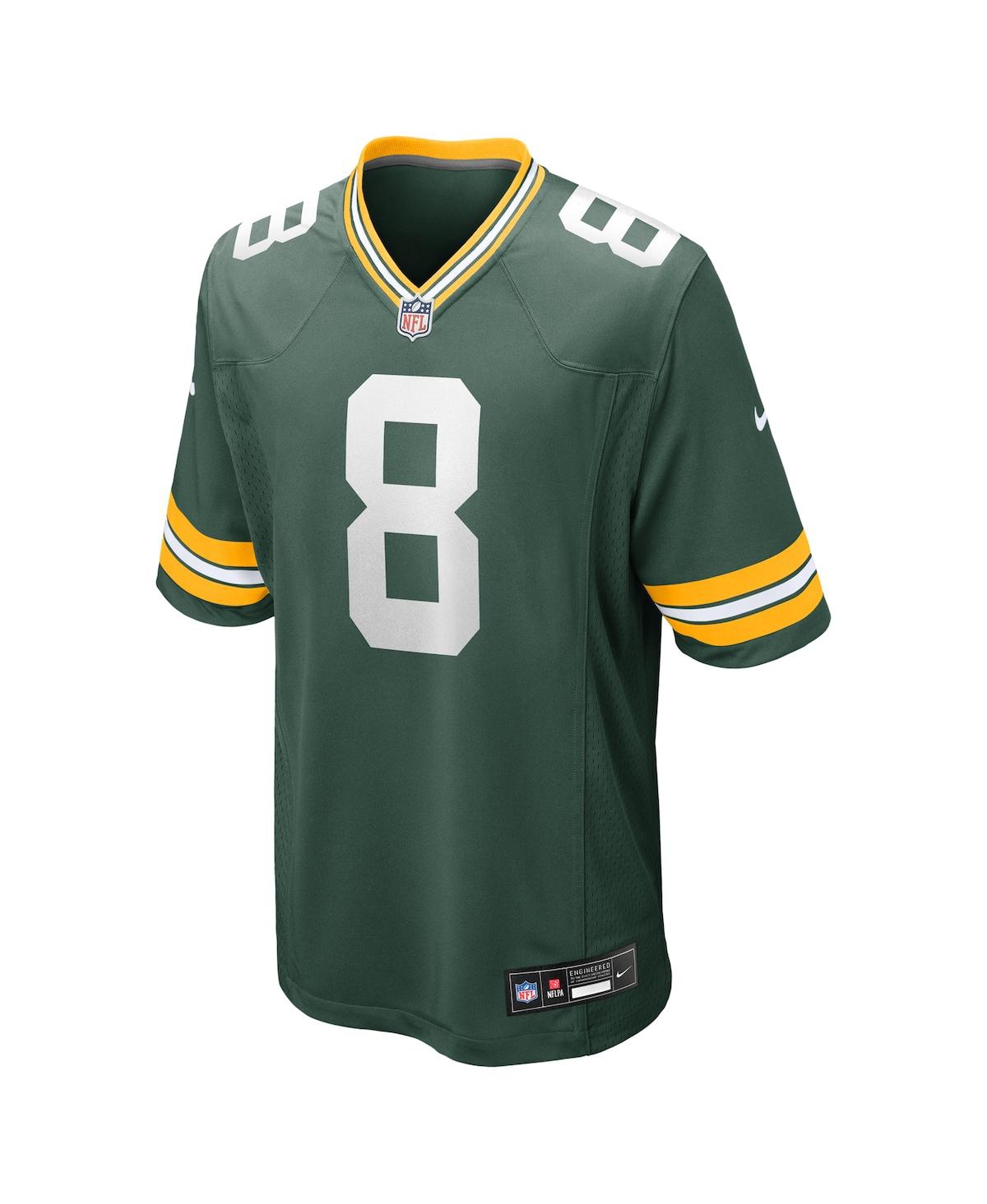 Nike Men's Josh JacobsBay Packers Team Game Jersey - Green